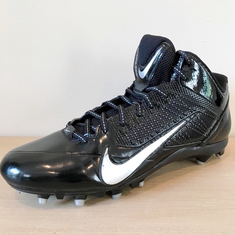 Nike Alpha Pro Football Cleats Flywire Sz 13.5